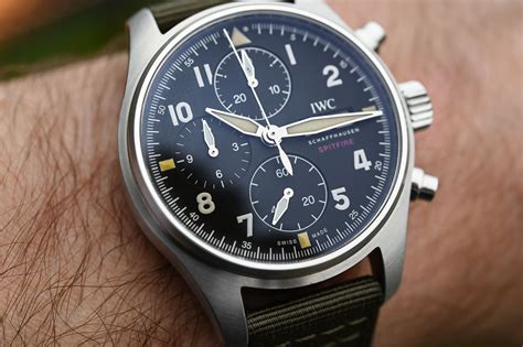 IWC Pilot Spitfire Chronograph Pilot's Watch Chronograph 